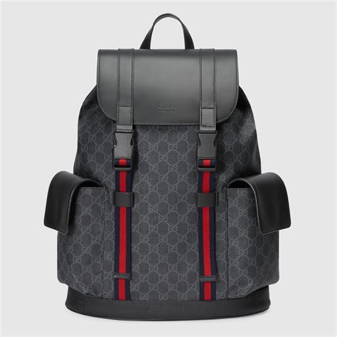 men's gucci backpack cheap|Gucci men's rucksack.